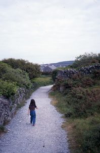 アラン島の小道