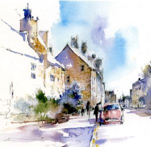 透明水彩｜仙台在住｜画家｜古山拓｜イギリス｜ヨーク｜2020カレンダー｜世界の風景｜イラストレーター