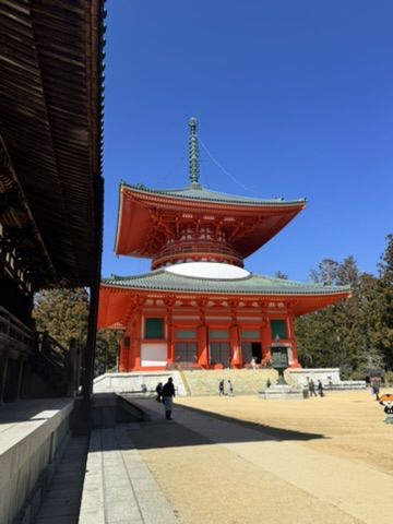 高野山にて