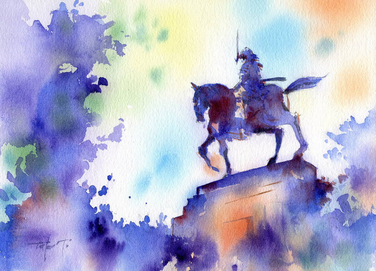 晩翠画廊企画『宮城・仙台風景画展』に出品します