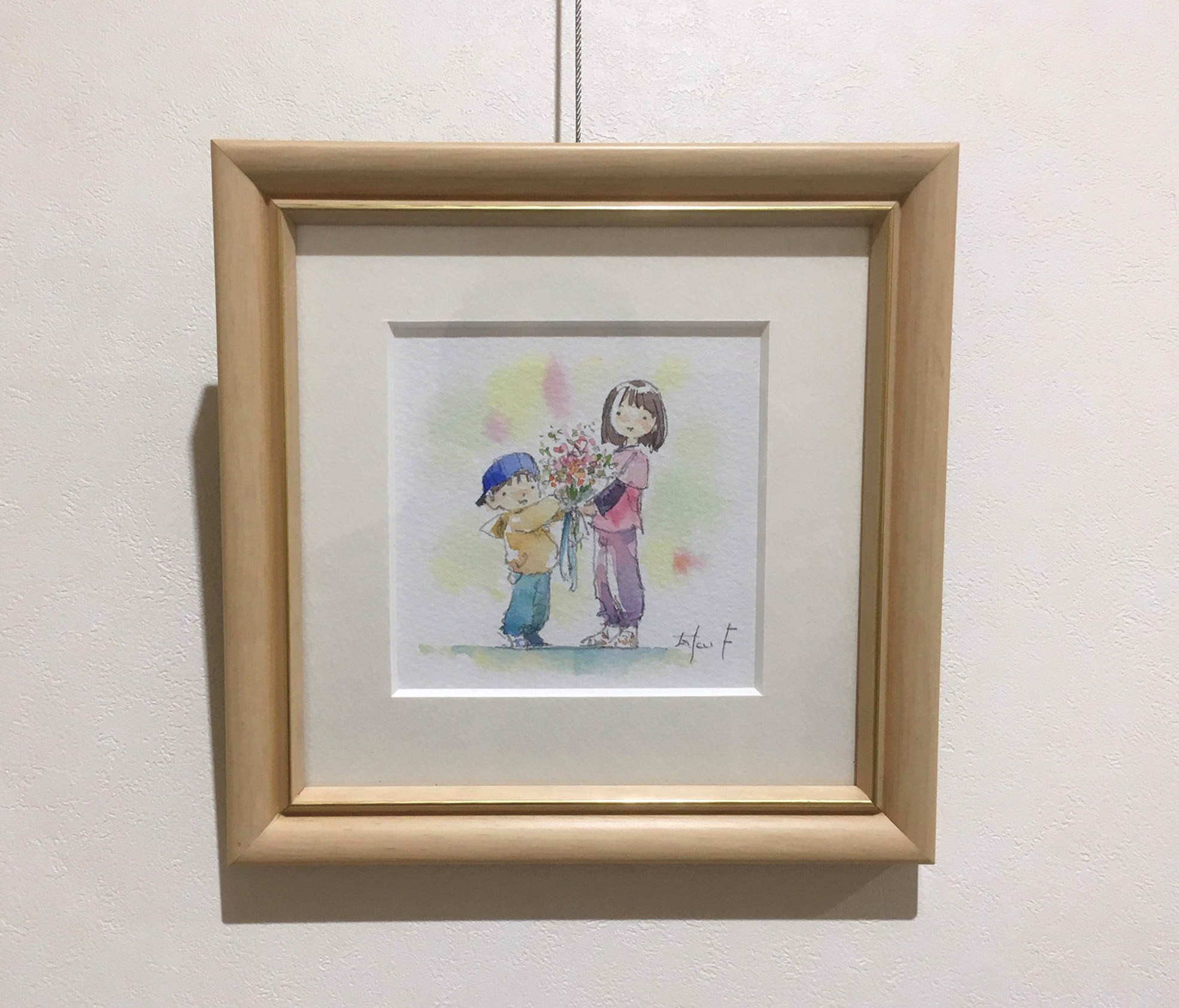 鳴瀬中央医院にちびっ子の絵が仲間入り