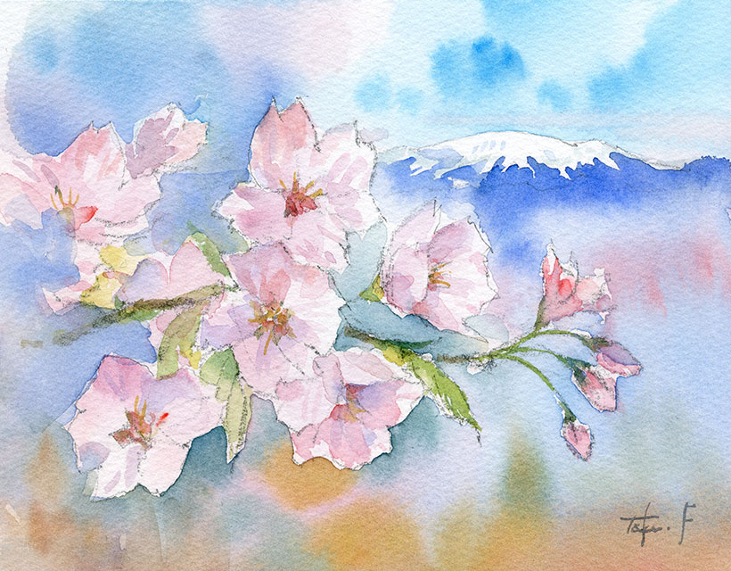 一目千本桜と蔵王